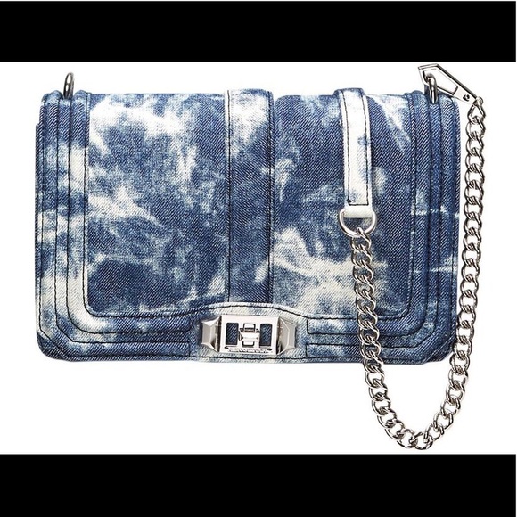Rebecca Minkoff Handbags - Rebecca Minkoff Tye Dye Denim Love Crossbody